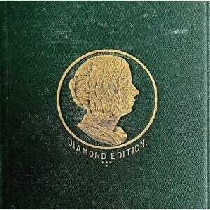 Elizabeth Browning Poetical Works 1872 Victorian Diamond Edition HC Poetry E52